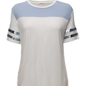 Lee Jeans Color Block Tee Faded Blue