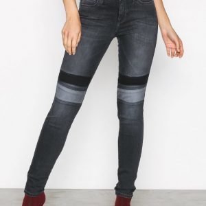 Lee Jeans Jodee Custom Knee Skinny Farkut Black