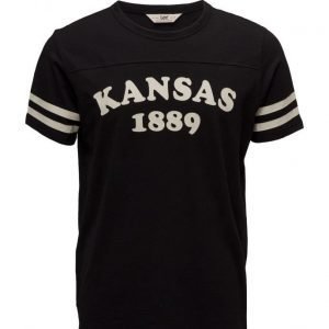 Lee Jeans Kansas Tee Black lyhythihainen t-paita