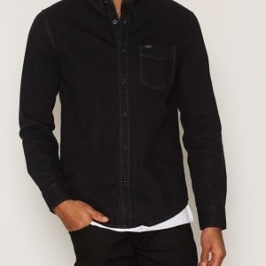 Lee Jeans Lee Button Down Kauluspaita Black