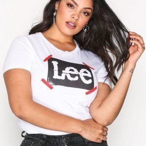 Lee Jeans Logo Tee T-Paita White
