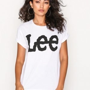 Lee Jeans Logo Tee T-Paita White