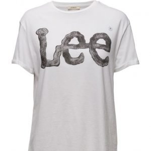 Lee Jeans Logo Tee White