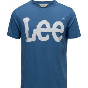 Lee Jeans Logo Tee Workwear Blue