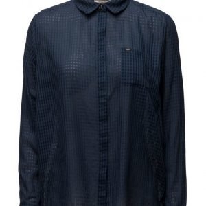 Lee Jeans Plain Shirt Deep Indigo pitkähihainen paita