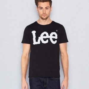 Lee Logo Tee Black