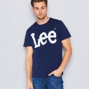 Lee Logo Tee Navy