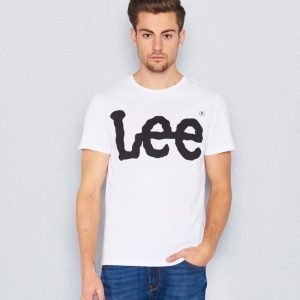 Lee Logo Tee White