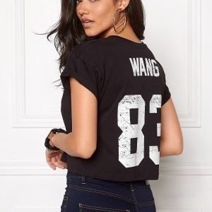 Les Artists CROP FOOTBALL WANG83 USED BLACK