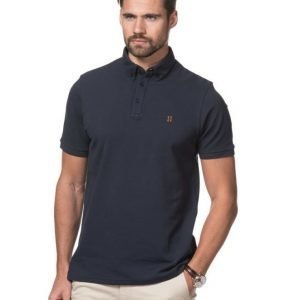 Les Deux Norregaard Polo Piké Navy