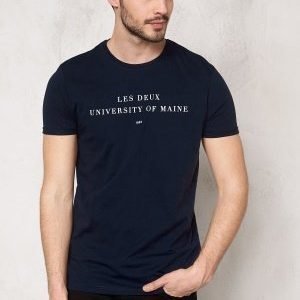 Les Deux Tee University Navy