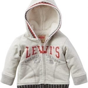 Levi's Neuletakki hupulla Light Grey