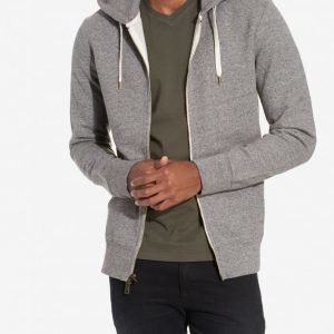 Levis Original Zip Up Hoodie Pusero Grey