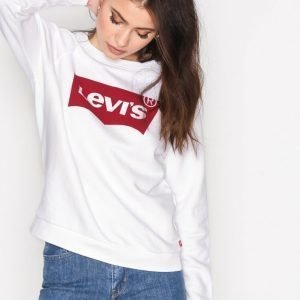 Levis Relaxed Graphic Crew Svetari Valkoinen