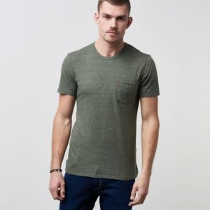 Levi's Sunset Pocket Tee Olive Night