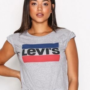 Levis The Perfect Tee Logo T-Paita Grey
