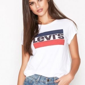Levis The Perfect Tee Logo T-Paita White