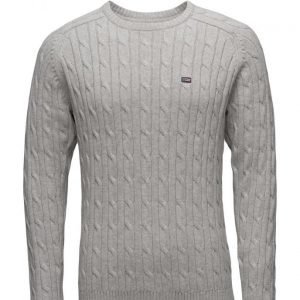 Lexington Company Andrew Cotton Cable Sweater pyöreäaukkoinen neule