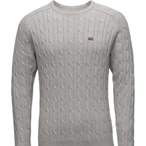 Lexington Company Andrew Cotton Cable Sweater pyöreäaukkoinen neule