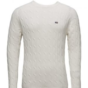 Lexington Company Andrew Cotton Cable Sweater pyöreäaukkoinen neule