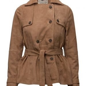 Lexington Company Dana Suede Short Trench nahkatakki