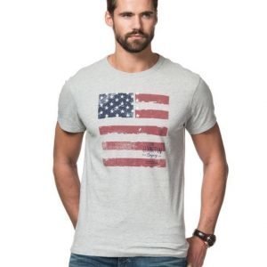 Lexington Justin Tee Light Warm Grey Melange