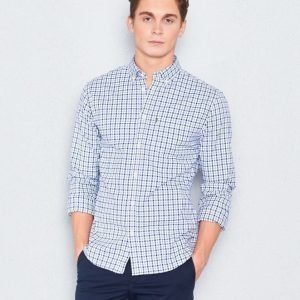 Lexington Kyle Oxford Shirt Blue/White Check