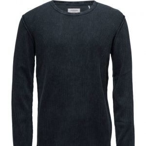 Lindbergh Acidwashknit pitkähihainen t-paita