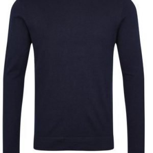 Lindbergh Merino knit o-neck Black