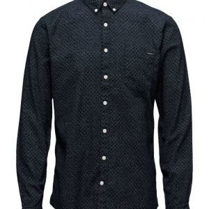 Lindbergh Printedonepocketshirtl/S