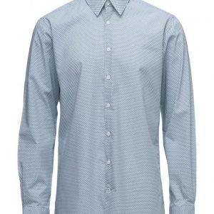 Lindbergh Printedshirtw.Contrastl/S