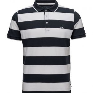 Lindbergh Stripedpolopique´S/S lyhythihainen pikeepaita