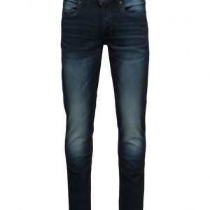 Lindbergh Taperedfitjeans-Usedindigo regular farkut