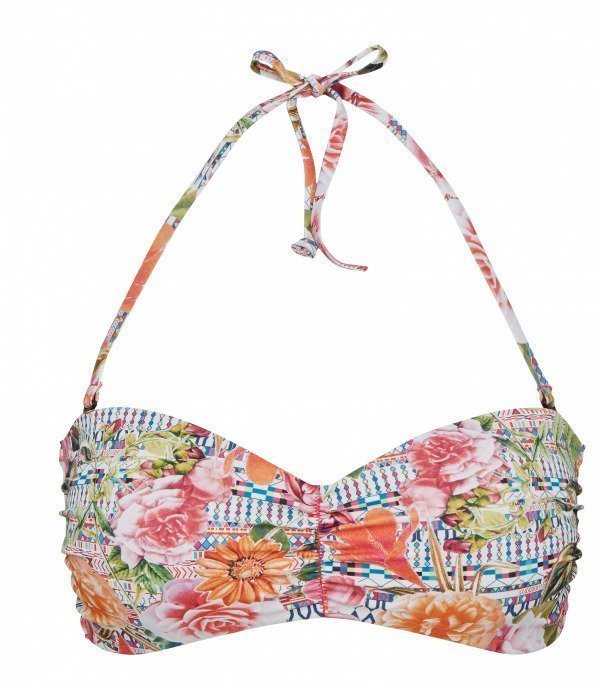 Lindex Bandeau Bikiniyläosa Vaaleanpunainen