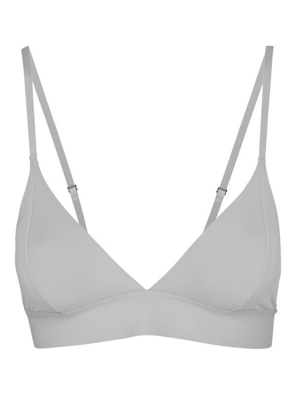 Lindex Bralette Rintaliivit Harmaa