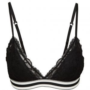 Lindex Bralette Rintaliivit Musta