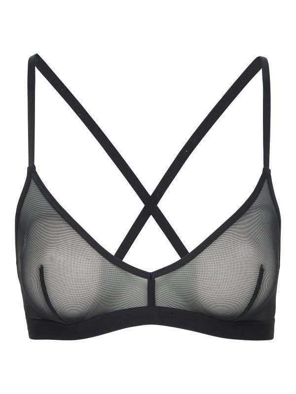 Lindex Bralette Rintaliivit Musta