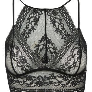 Lindex Bralette Rintaliivit Musta