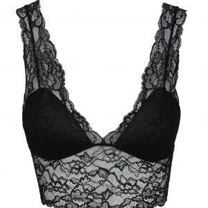 Lindex Bralette Rintaliivit Musta