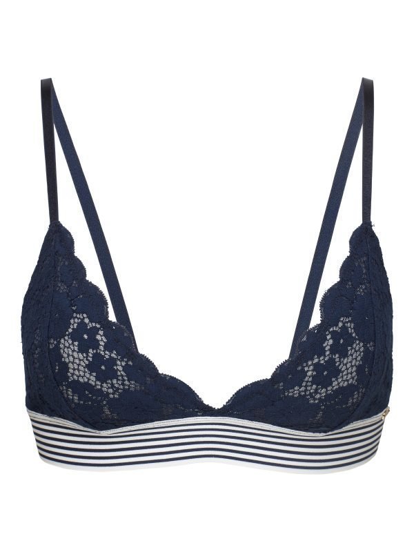 Lindex Bralette Rintaliivit Sininen