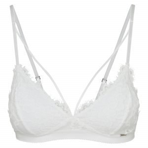 Lindex Bralette Rintaliivit Valkoinen