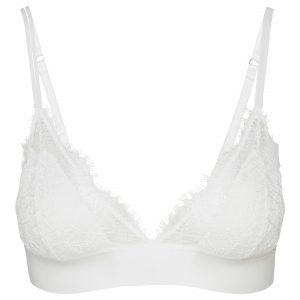 Lindex Bralette Rintaliivit Valkoinen