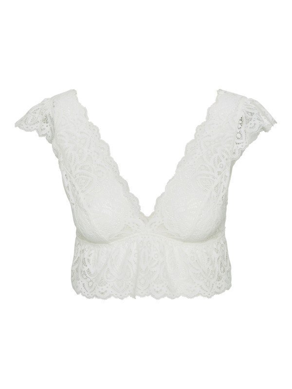 Lindex Bralette Rintaliivit Valkoinen