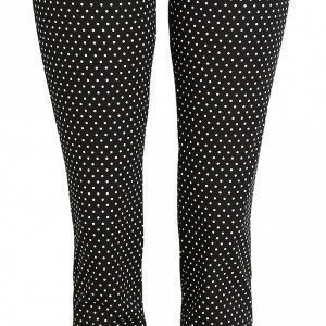 Lindex Jonna Slim High Waist Housut Musta