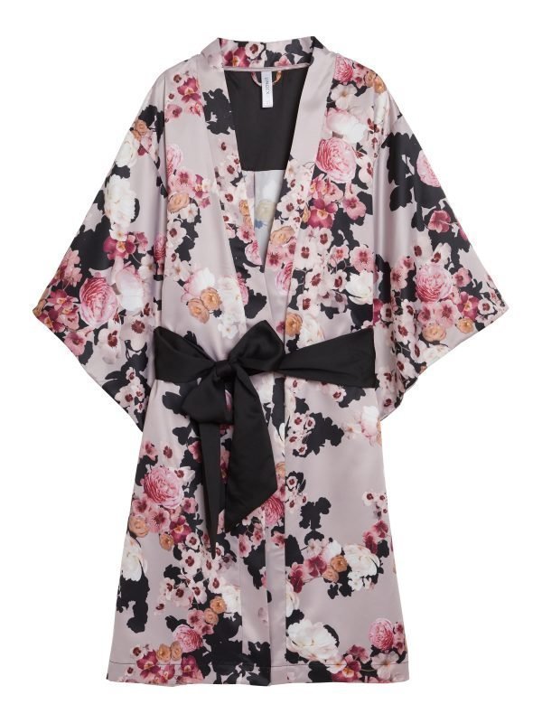 Lindex Kukallinen Kimono Vaaleanpunainen
