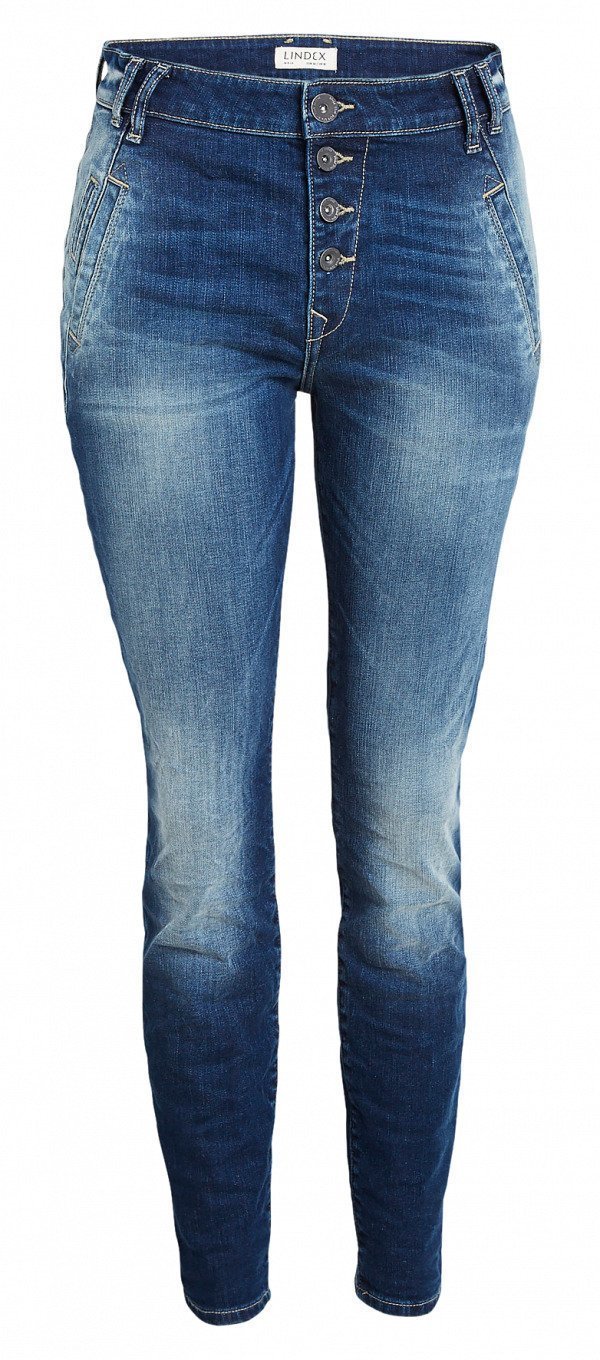 Lindex Maia Tapered Regular Farkut Sininen