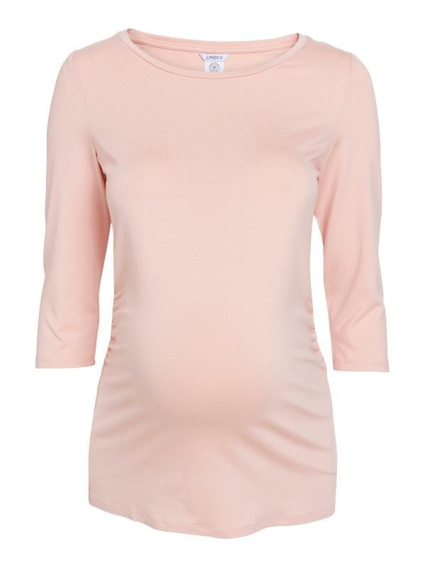Lindex Mom Pusero Tencel Sekoitetta Vaaleanpunainen