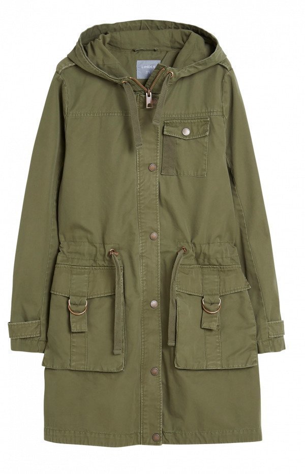 Lindex Parka Takki Khaki