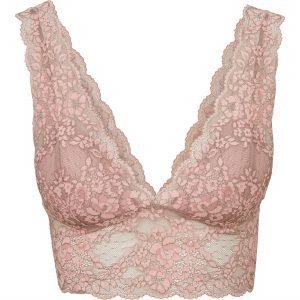 Lindex Pitsiset Bralette Rintaliivit Vaaleanpunainen