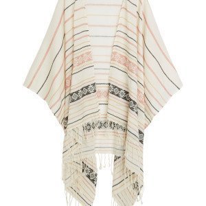 Lindex Poncho Jossa Hapsut Valkoinen